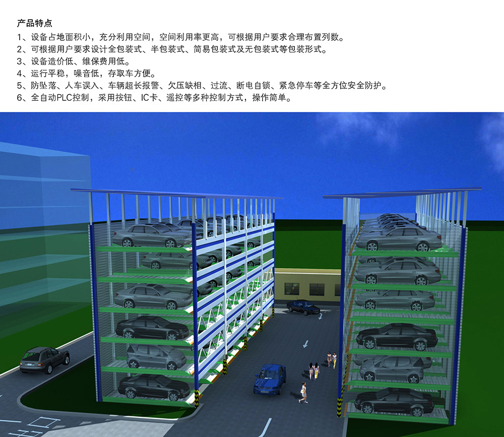 四川成都PSH6六层升降横移立体停车设备产品特点.jpg